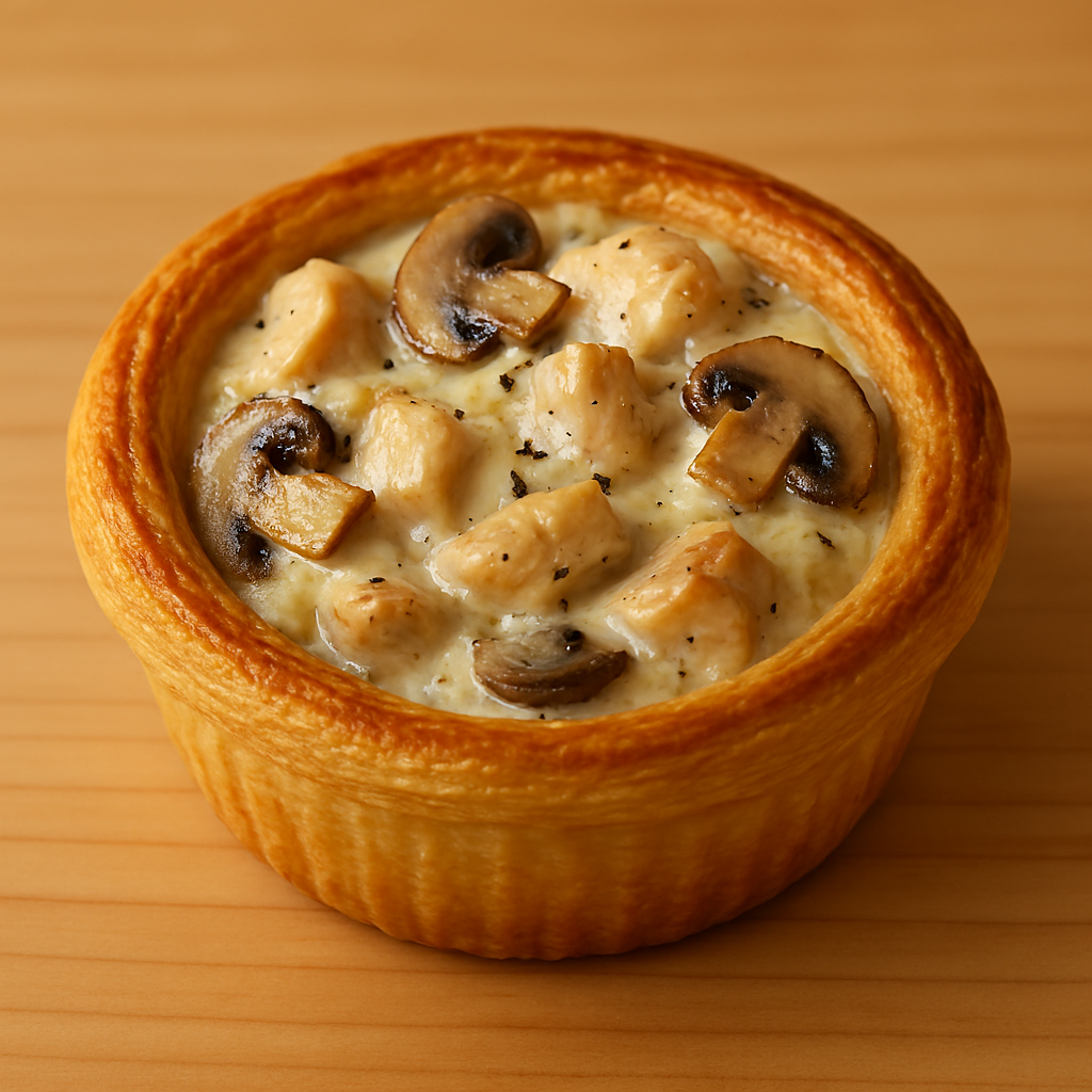 Chicken Mushroom Tart